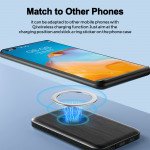Wholesale Ultra Slim Magnetic Wireless Power Bank Fast Portable Wireless Charging - Compatible with MagSafe iPhone All Qi Devices 4000 mAh (Black)